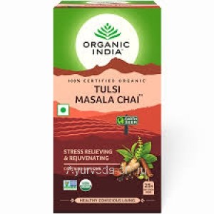 Чай Тулси Масала 25 пакетиков (Tulsi Masala Tea ORGANIC INDIA)